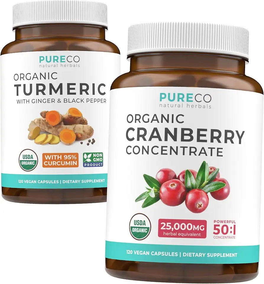 Turmeric & Cranberry Concentrate 120 Caps U21604