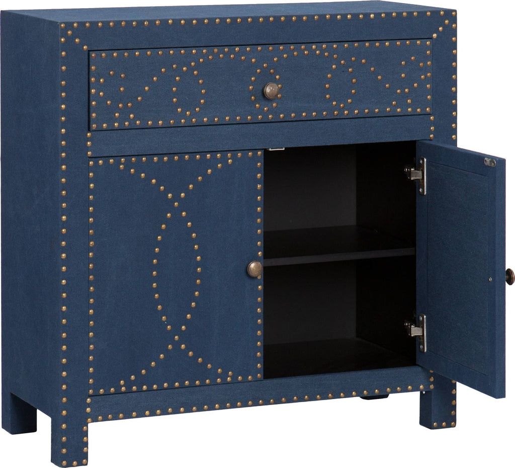 Navy Double-Door Cabinet D46733