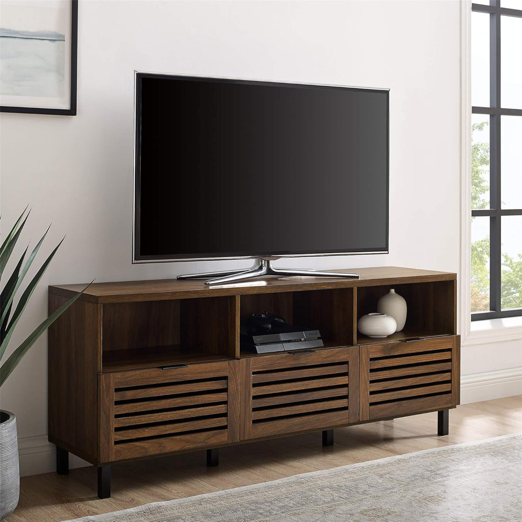 58 Inch Graphite Wood TV Stand S884032