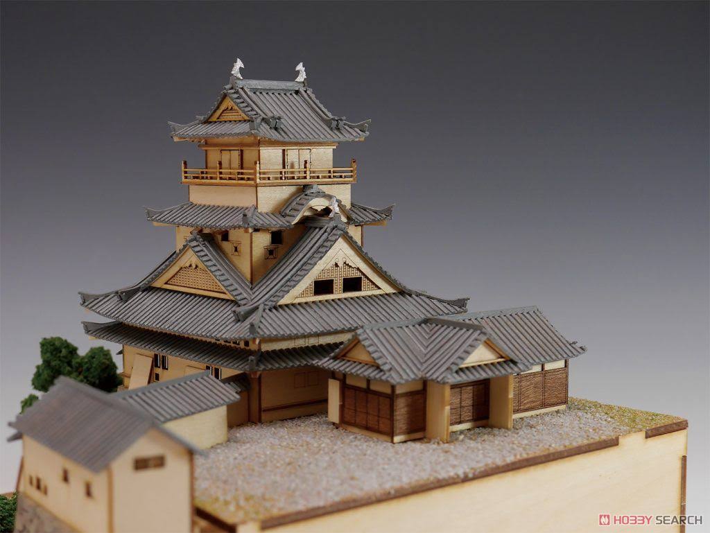 1/150 Kochi Castle Wooden Model Assembly Kit M908