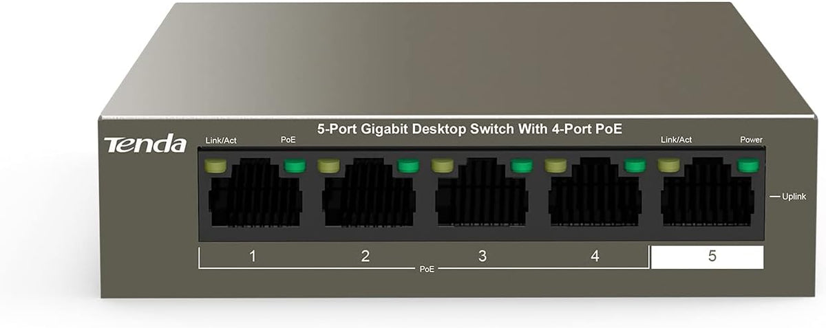 Layer-3 Managed PoE Switch with 9 PoE Ports and 1 SFP F5949