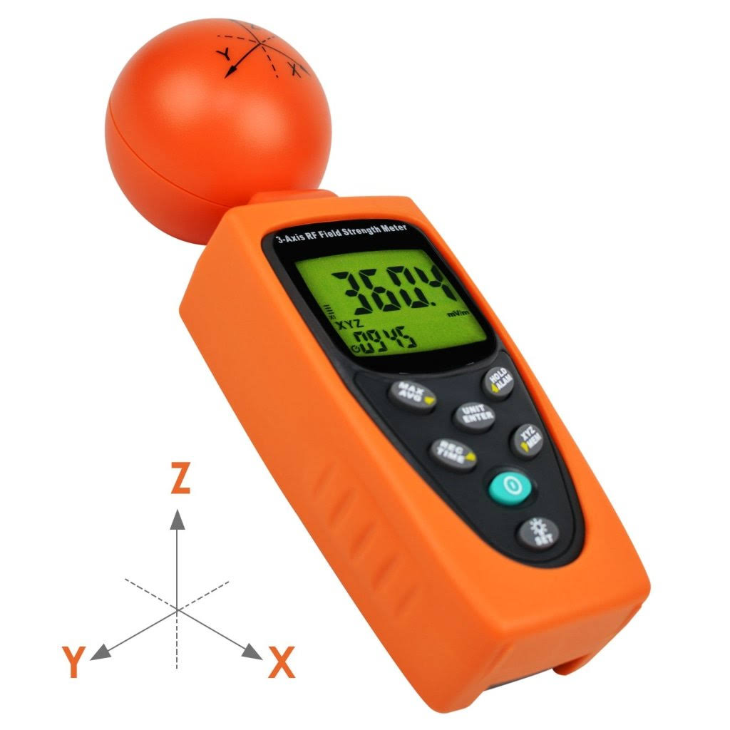 3 Axis EMF RF Radiation Meter W32245