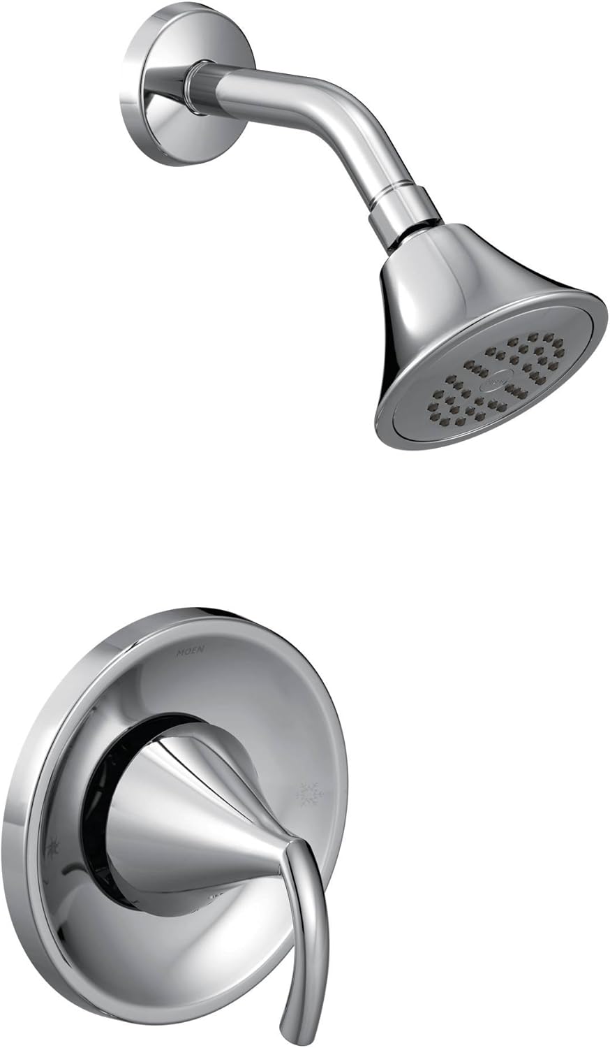 Chrome 1-Handle Shower Trim, Pack of 2 Y4509