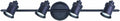 3-Bulb Wall Mount Track Light, Oil Rubbed Bronze, Pack of 2 V861821