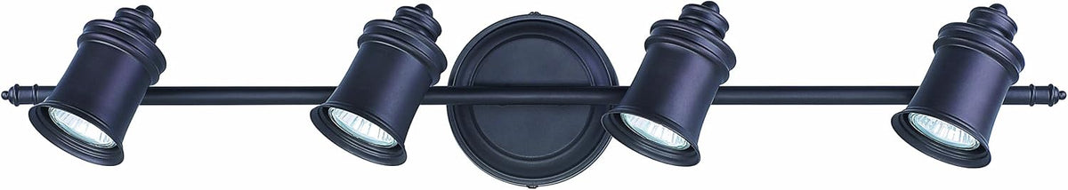 3-Bulb Wall Mount Track Light, Oil Rubbed Bronze, Pack of 2 V861821