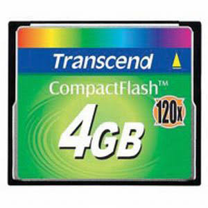 4 GB 120x CompactFlash Flash Memory Card M796