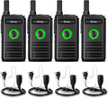 4 Pack Rechargeable Two Way Radio with Earpiece L9382