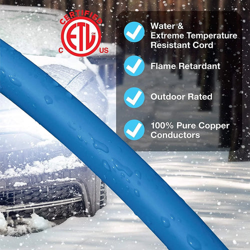 100 ft Extreme Cold Weather Outdoor Extension Cord W612698