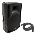 15" Powered 1000W Active PA Speaker with XLR Cable J58611