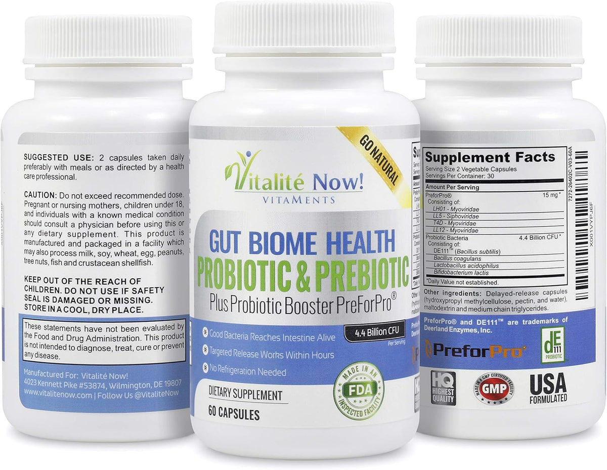 Probiotic plus Prebiotic - 4.4 Bn CFU - Bacillus Subtilis I5249