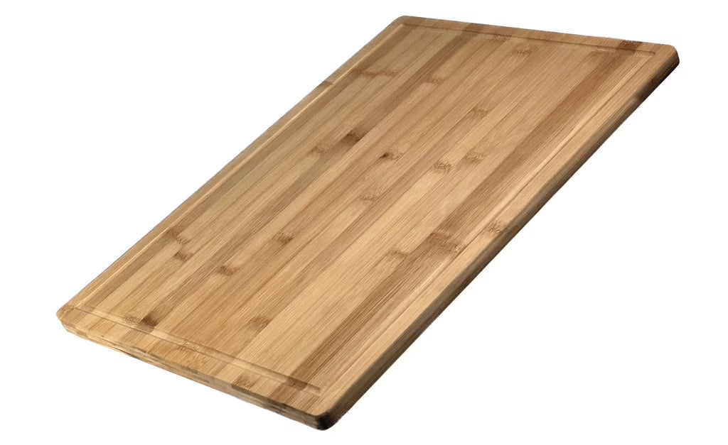 Organic Bamboo Cutting Board with Juice Groove Q51793