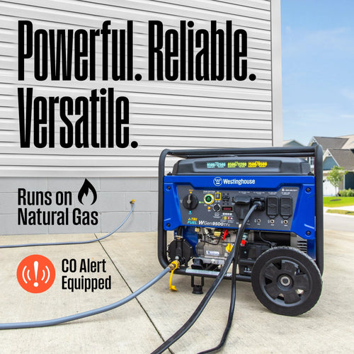 12,500 Peak Watt Dual Fuel Portable Generator H6907