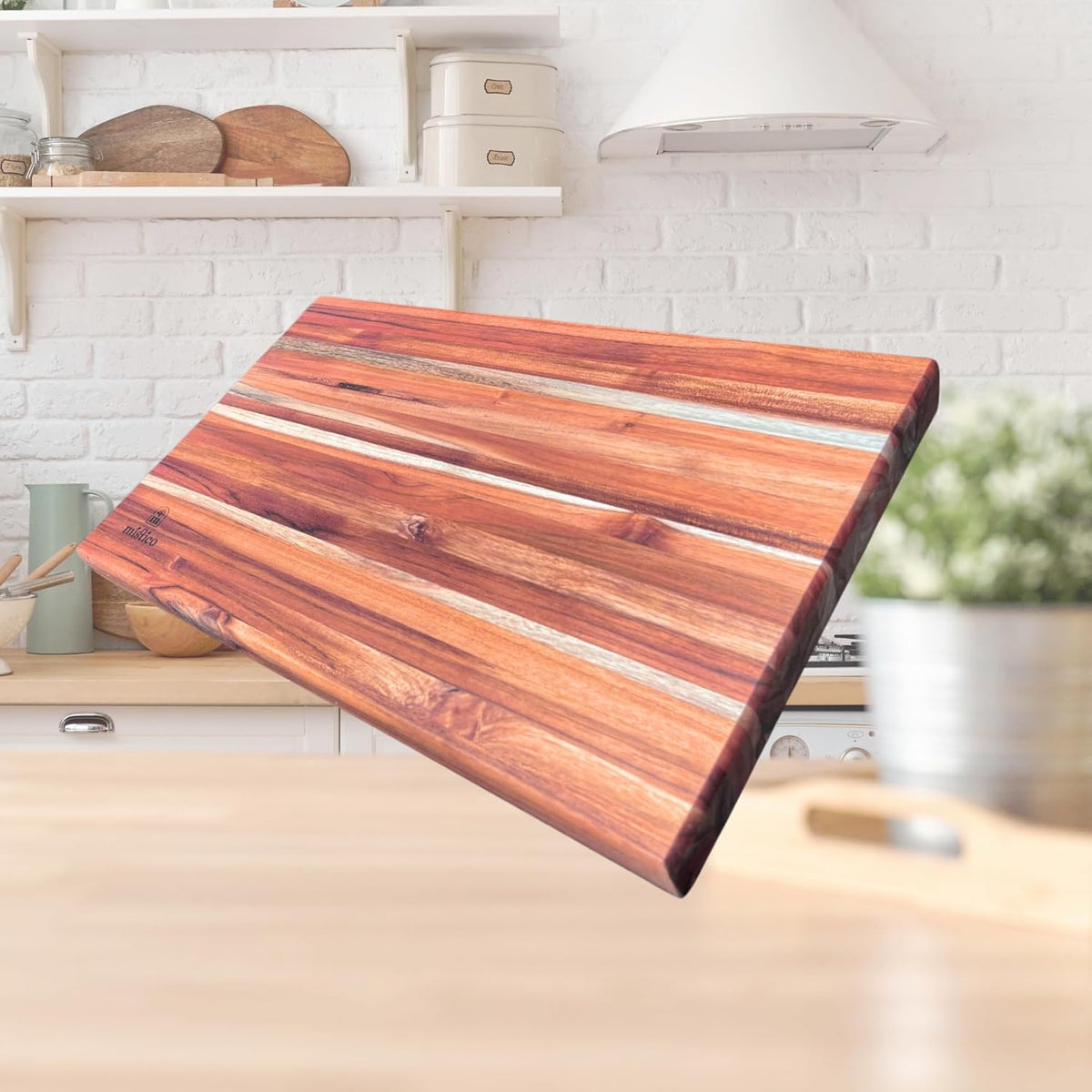 Teak Cutting Board with Juice Groove D37710