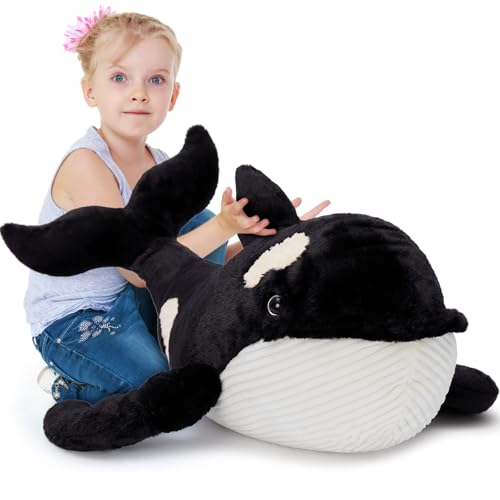 31.5Inch Orca Stuffed Animal Plush Soft Killer Whale R945