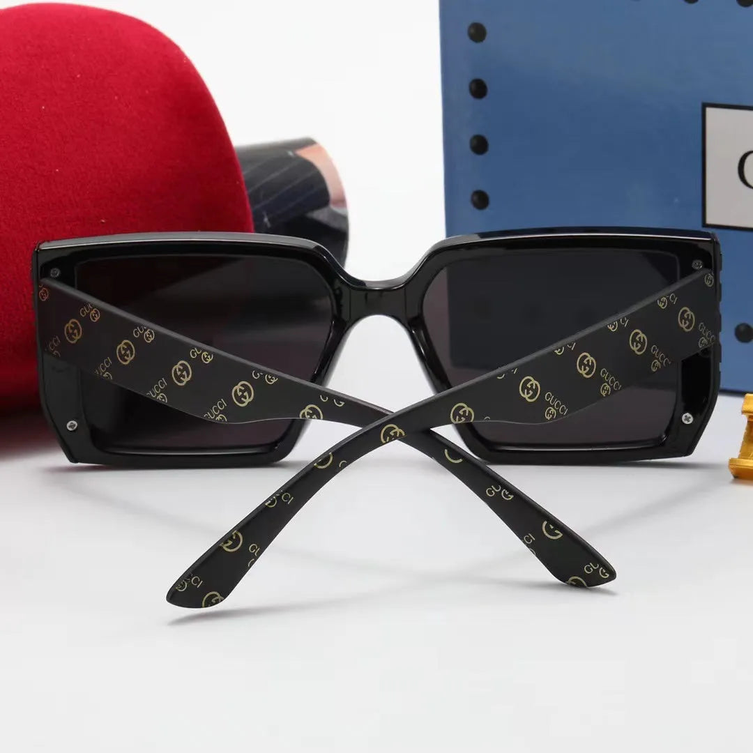Double G Printing Graffiti Polarized Sunglasses O1819