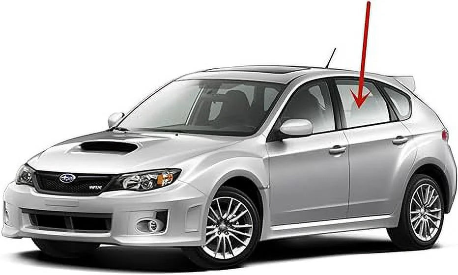 Left Side Rear Door Window Glass for Subaru Impreza / Outback 2008-2011 I916