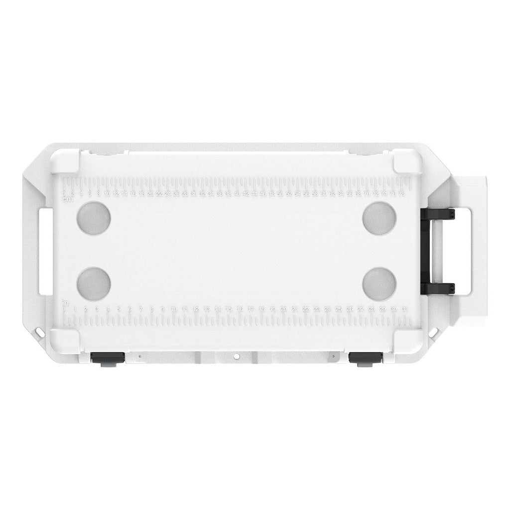 White 80qt Wheeled Cooler C755432