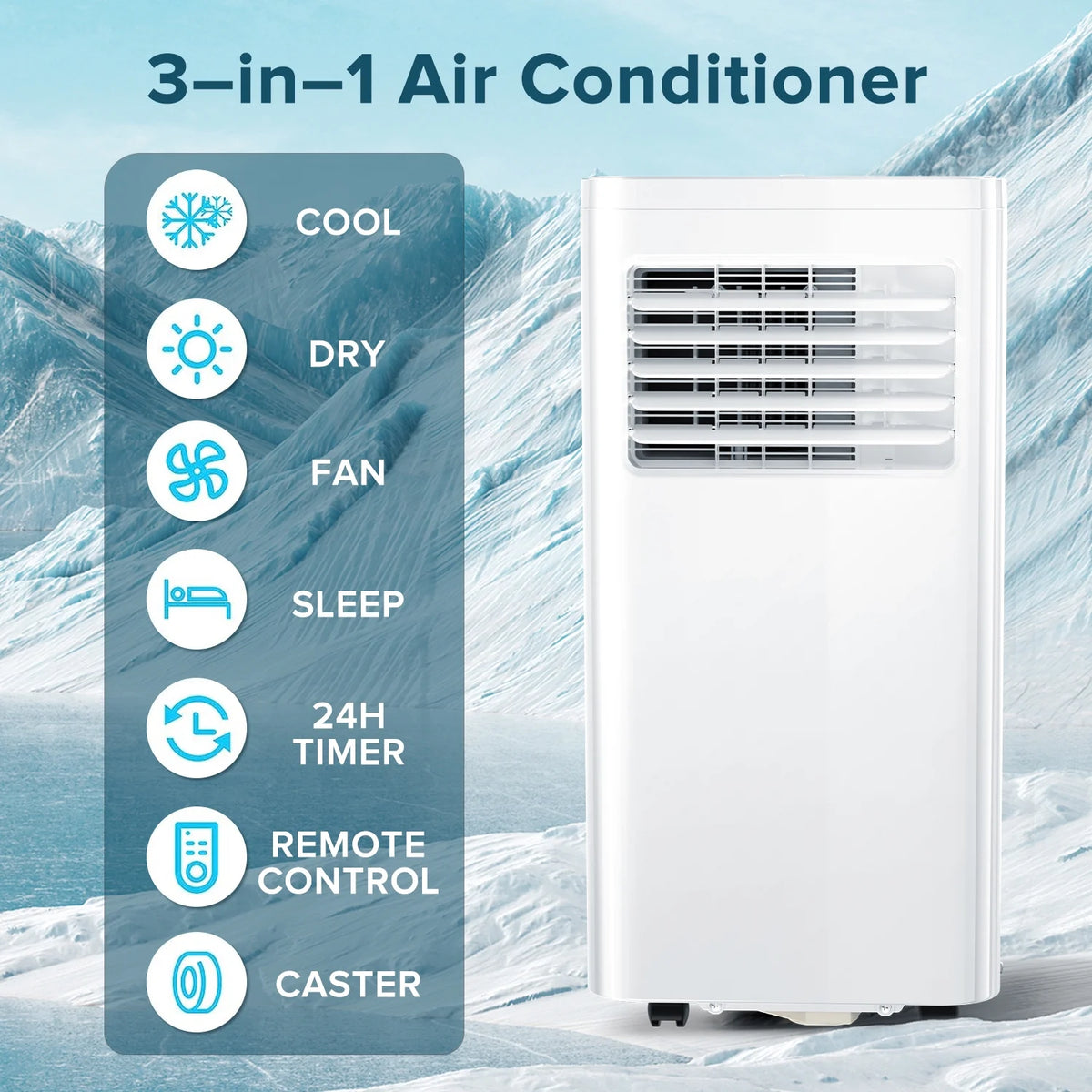 5000 BTU Portable Air Conditioners O137