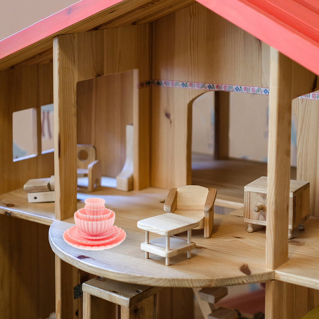 8 Pcs Dollhouse Kitchen Accessories Miniature Toy Set N187742