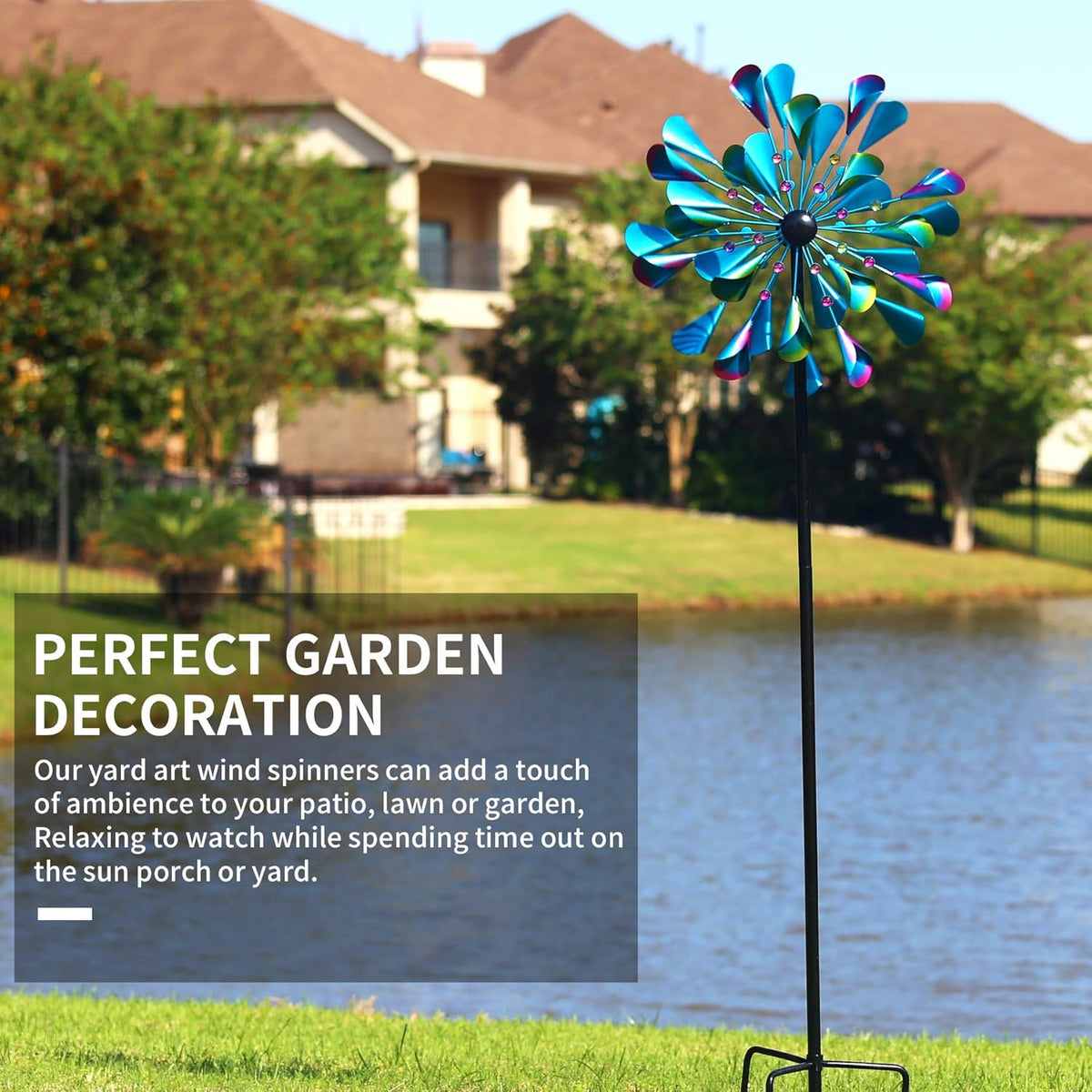 72 Inches Metal Wind Spinner G233