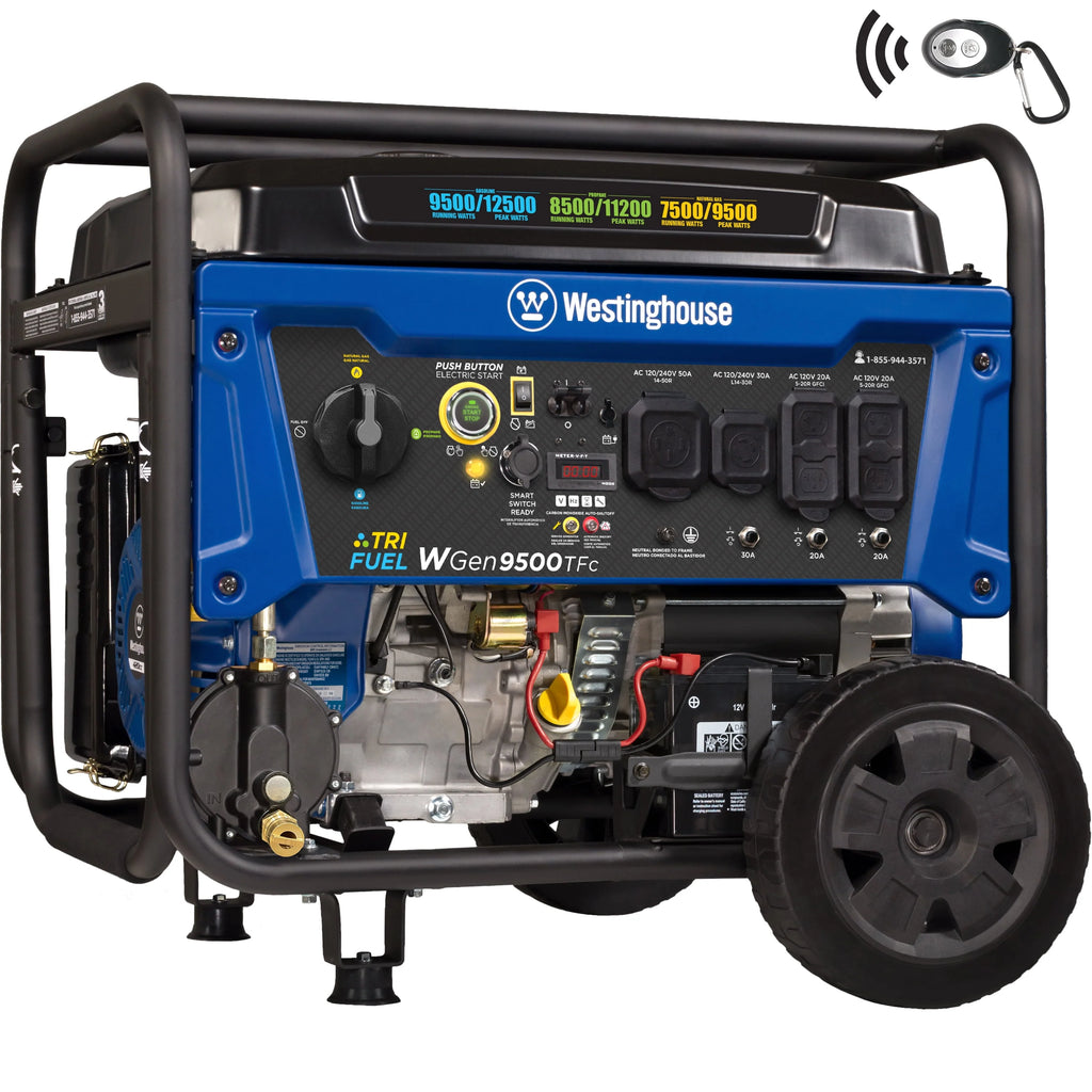 12,500 Peak Watt Dual Fuel Portable Generator H6907