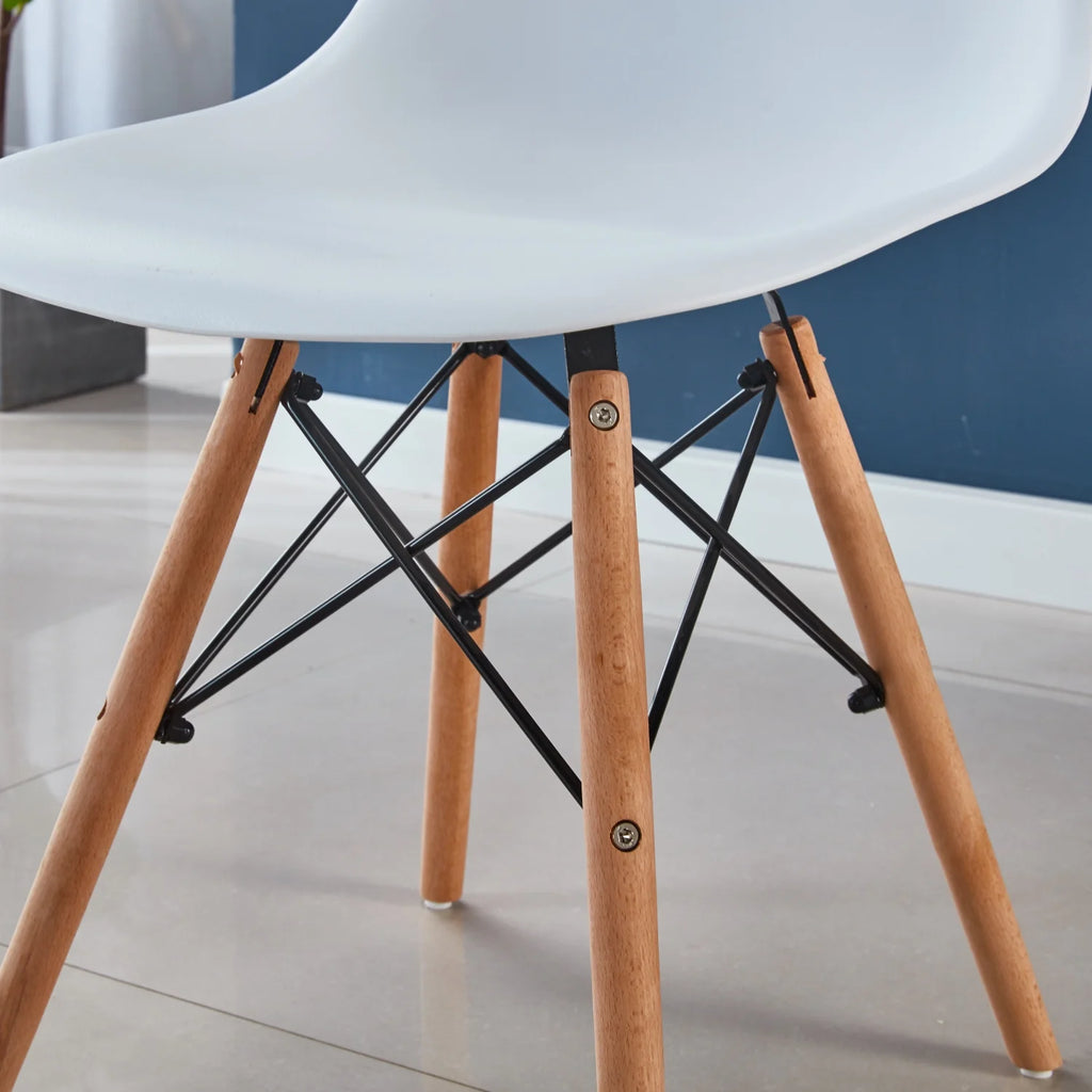 Square 5-Piece Dining Table Set with 4 Chairs E963651