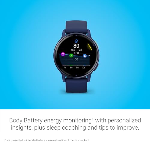 Health and Fitness GPS Smartwatch with AMOLED Display O78270