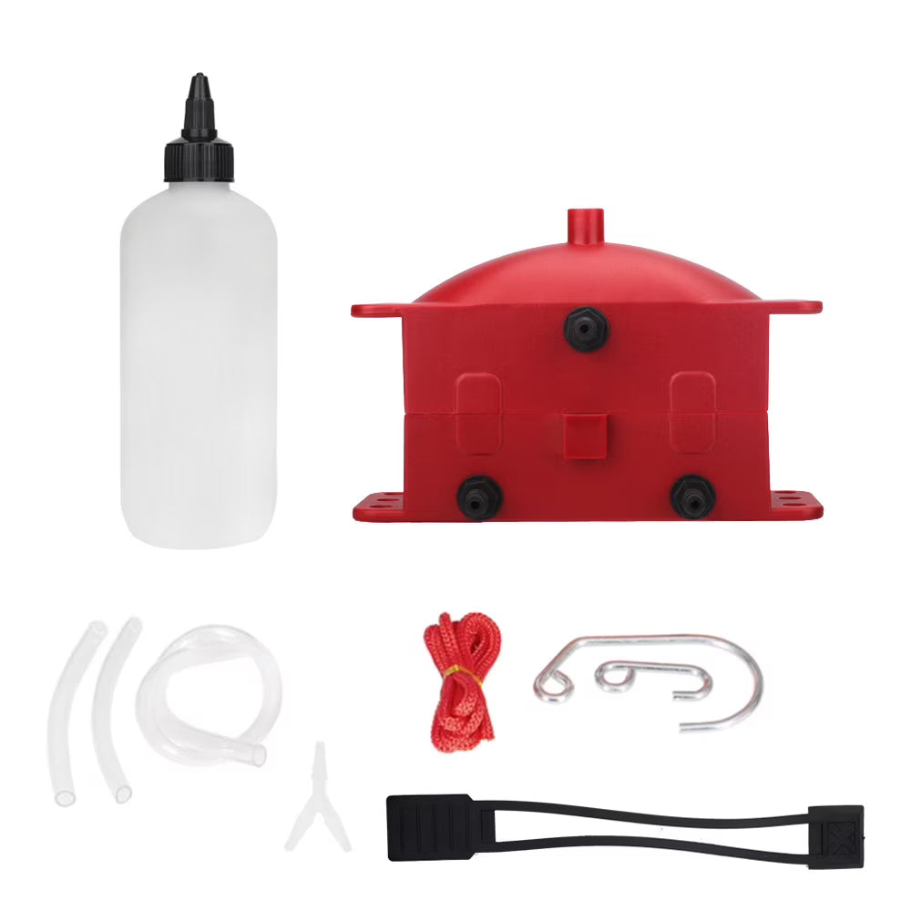 Motorcycle Chain Cleaning Kit with Brush and Lube Device G2568