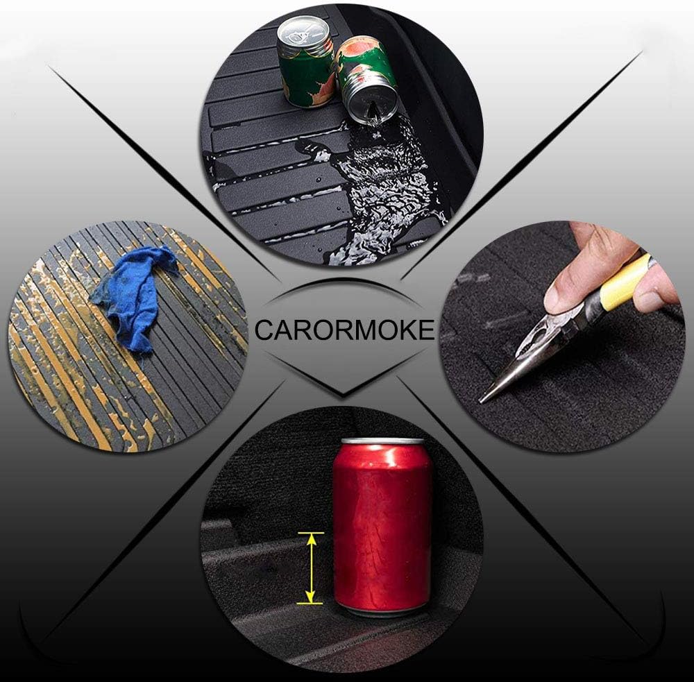 Black Cargo Liner Trunk Mat Floor Mat Cargo Tray for Ford Escape M52898