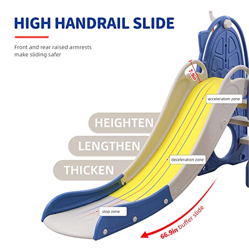 8 in 1 Toddler Slide and Swing Set H8103