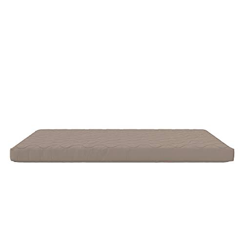 Quilted Twin Mattress with Removable Cover in Gray Y342770
