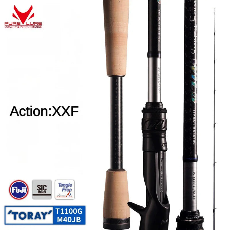 Black Bass Rod with Cork Handle U447455