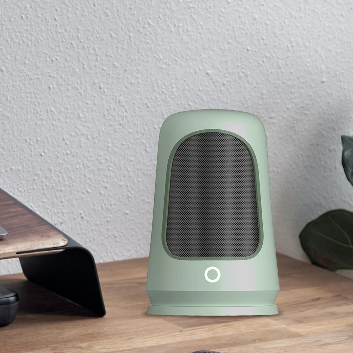 Green Compact Portable Space Heater C89891