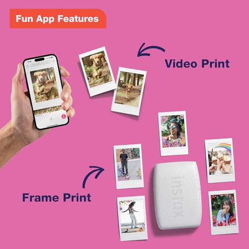 Clay White Smartphone Printer H41162