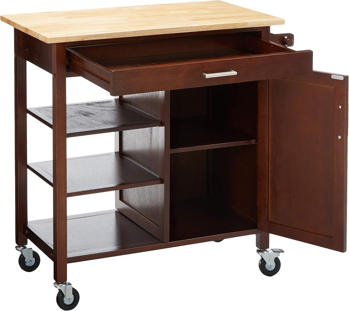 Walnut Kitchen Cart U45010