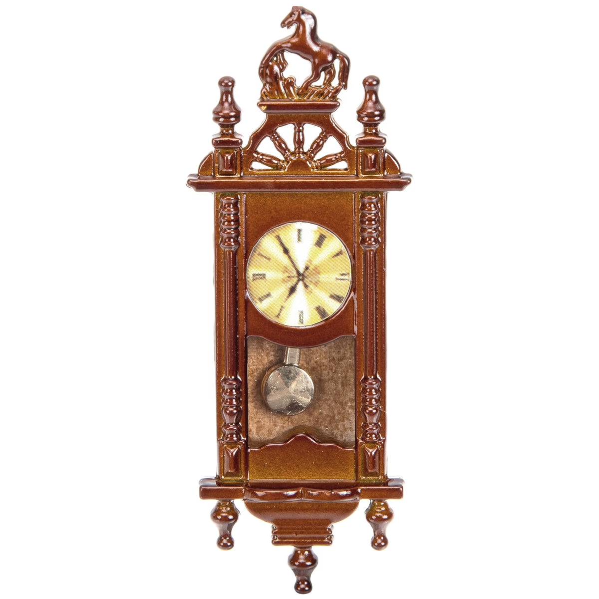 Metal Dollhouse Hanging Clock Toy Doll Furniture D37694