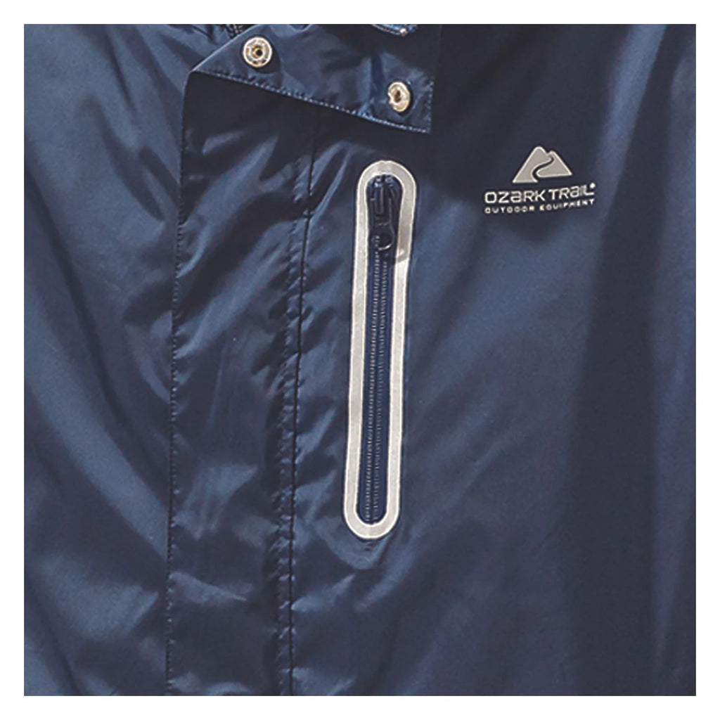 Blue Cove Long Sleeve Rain Jacket U7024