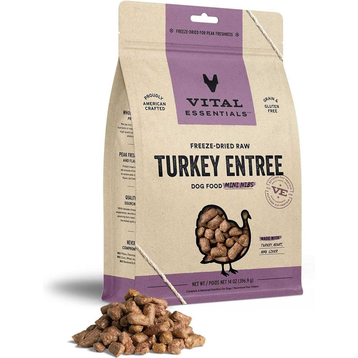 Freeze-Dried Mini Nibs Dog Food S651943