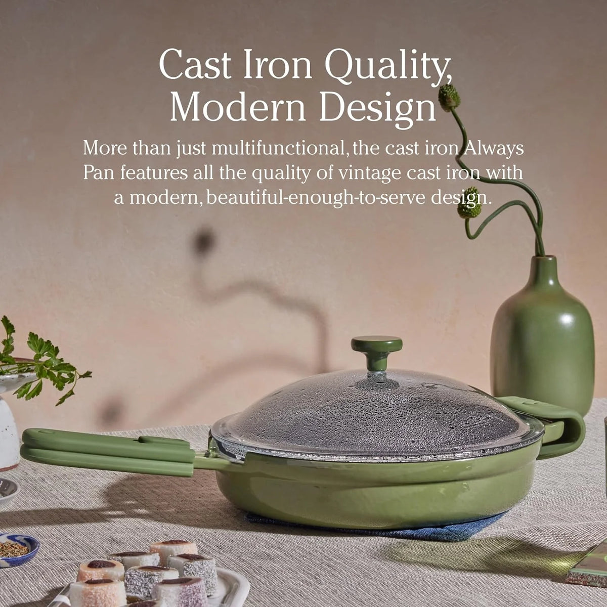 10-Inch Enameled Cast Iron Skillet C687699