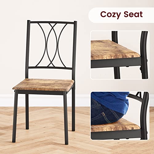Dining Table Set for 4 with 4 Chairs Y366516