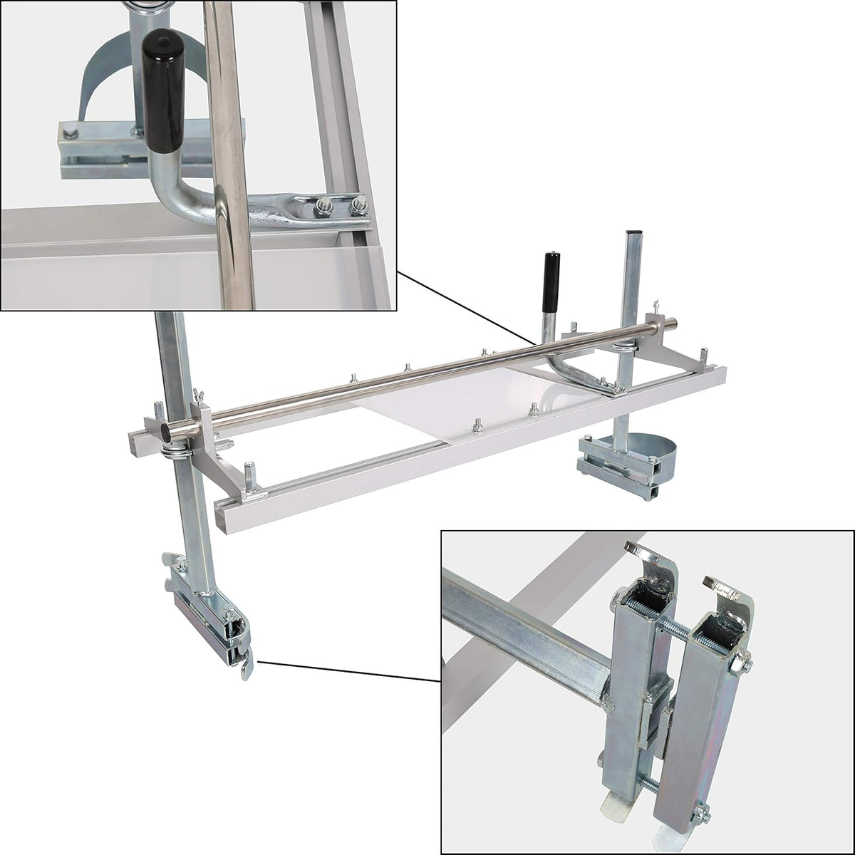14" - 36" Portable Aluminium & Steel Chainsaw Guide Bar Mill Pack of 2 L420553