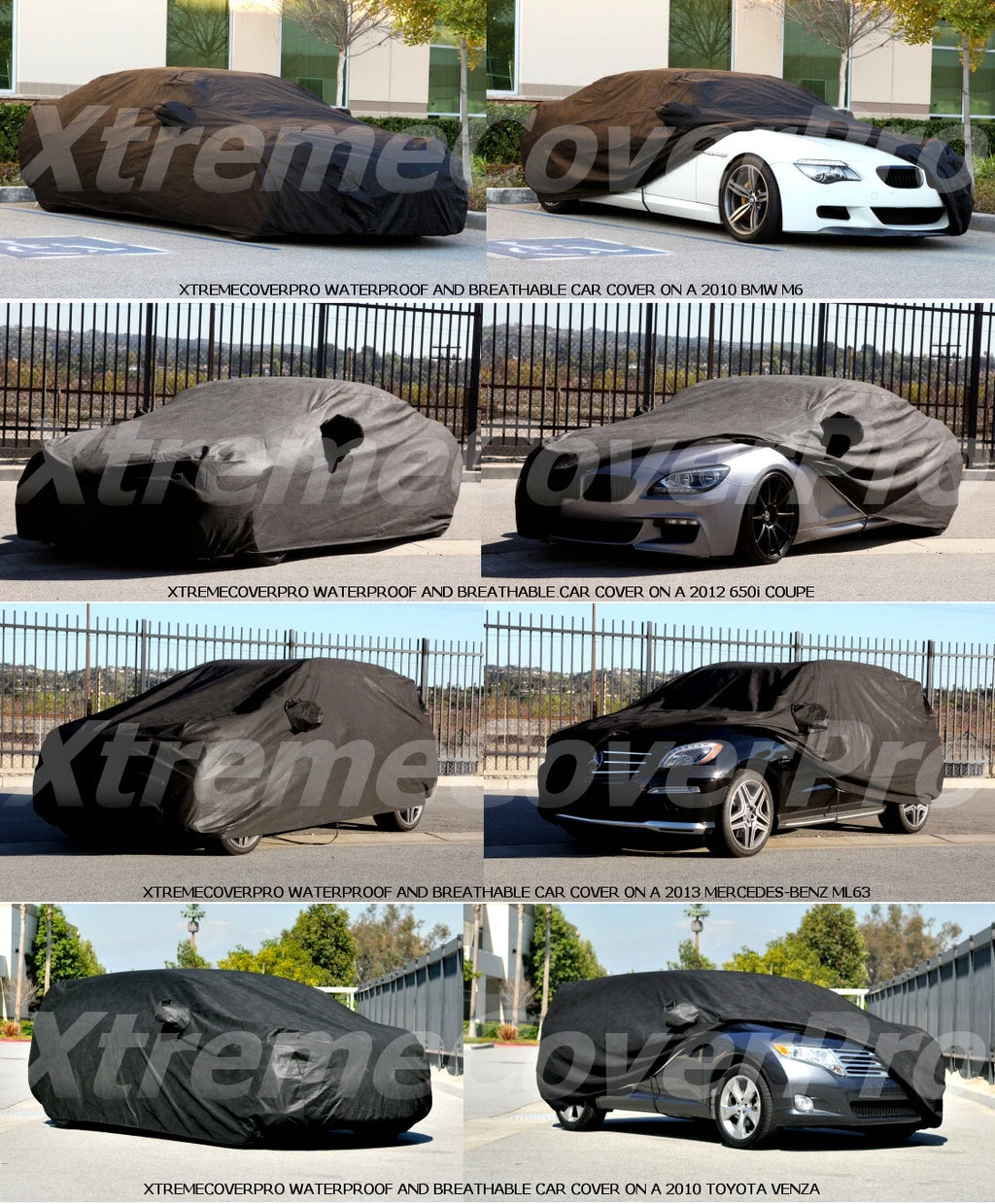 Gray Car Cover K7418