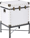 White Accent Cabinet G588