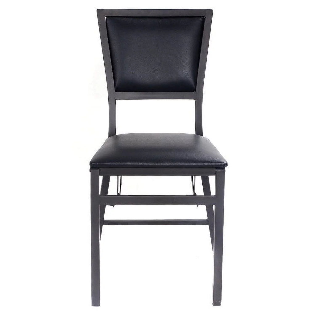 Set of 2 Metal Folding Dining Chair T125