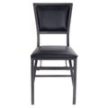 Set of 2 Metal Folding Dining Chair T125