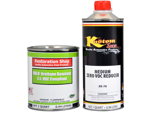 Viper Yellow Urethane Basecoat Car Paint Kit W4225