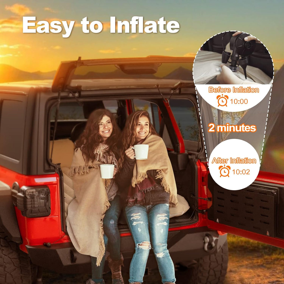 SUV Air Mattress Car Bed Camping Q175989