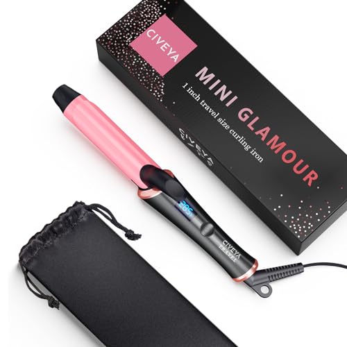 Mini Curling Iron Travel Size Dual Voltage 1 Inch Q9231