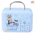 Metal Mini Suitcase Dollhouse Decoration G33631