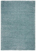 Aqua Plush Shag Area Rug, 12' x 15' V148663
